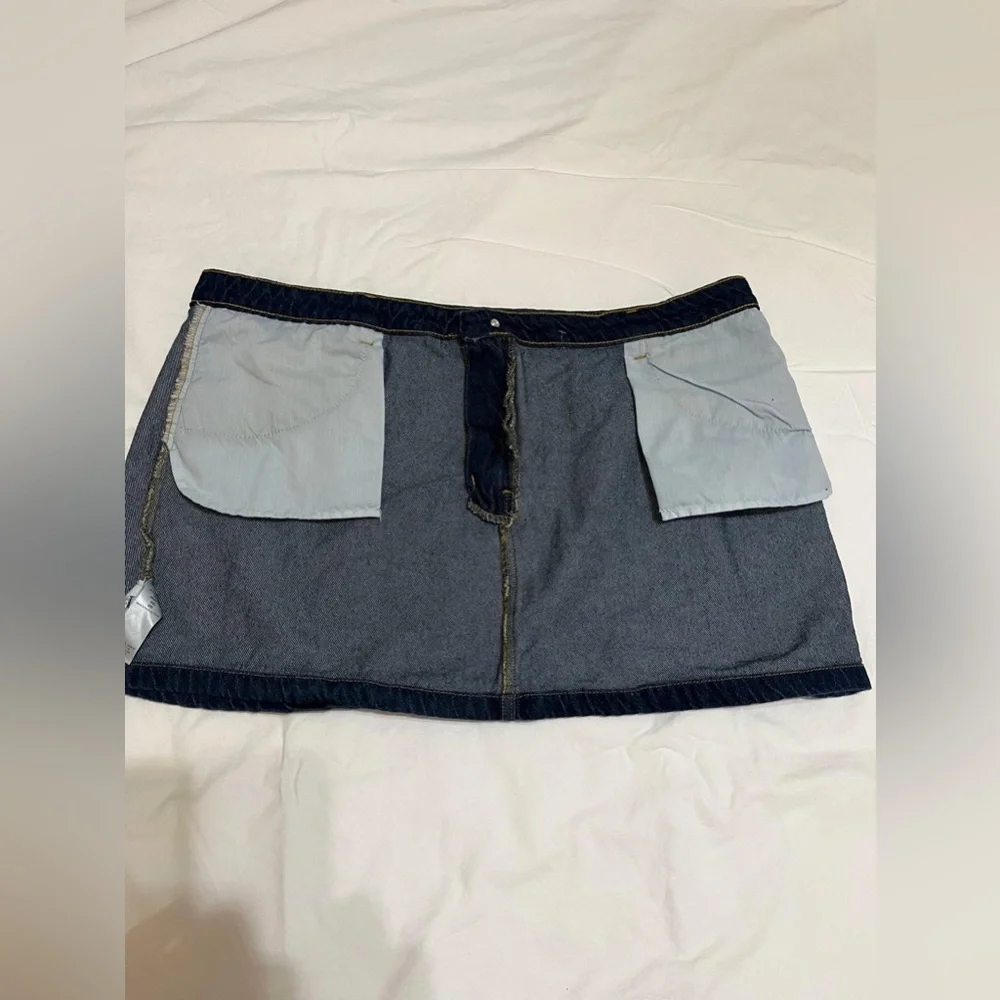 (25) Classic Denim Mini Skirt